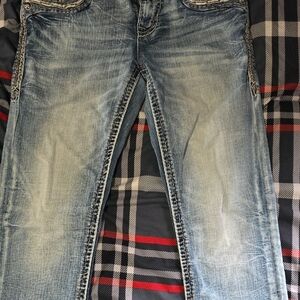 Mens Rock Revival Jeans